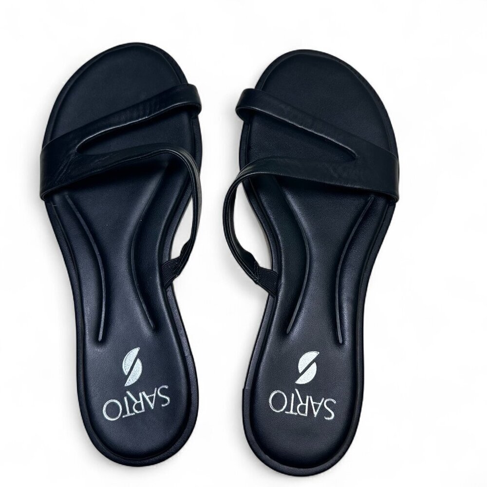 SARTO Women's Black Gwyneth Slide Sandals, Size 8.5 M, NWOB - Picture 5 of 12
